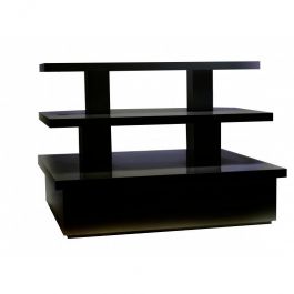 RETAIL DISPLAY FURNITURE - PODIUM : Pyramid table black finish