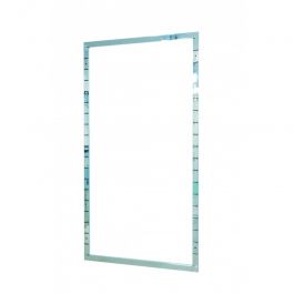 Zubehor Gondeln speichern Rahmen für Wandgondel Chrom 200cm Mobilier shopping