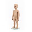 Image 1 : Realistic child mannequin with round ...