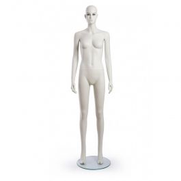 FEMALE MANNEQUINS - MANNEQUIN REALISTIC : Standing realistic female mannequin