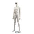 Image 1 : Realistic white male mannequin with ...