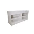 Image 2 : Rectangular modern counter glossy white ...