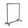 Image 0 : Rollstander schwarz - 120cm x 145cm ...