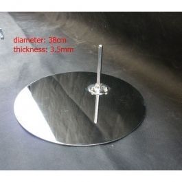 ACCESSORIES FOR MANNEQUINS : Round metal base