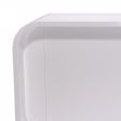 Image 4 : Rounded Store counter, white finish ...