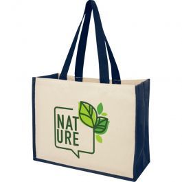 PACKAGING SUR MESURE - SACS EN COTON PERSONNALISéS : Sac en toile et jute 320g - 23l 42.50x19x32cm