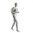 Image 0 : Schaufensterpuppe Frau Sport Wandern - grau ...