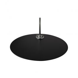 SCHAUFENSTERPUPPEN ZUBEHöR - STANPLATTEN : Schwarz metal stand