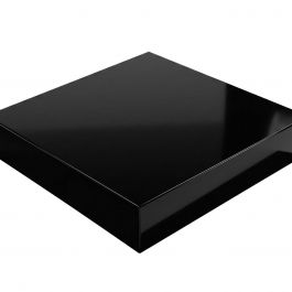 LADENAUSSTATTUNG : Schwarz podium 50 x 50 x 10cm