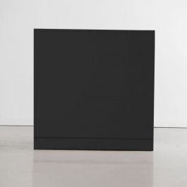 THEKENANLAGE UND VERKAUFSTISCH - ECONOMY-LADENTHEKEN : Schwarzer glänzender tresen 100x100x60cm