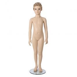CHILD MANNEQUINS - REALISTIC MANNEQUINS : Sculpted har kid mannequins