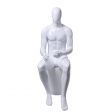Image 4 : Sitting male window mannequin in ...