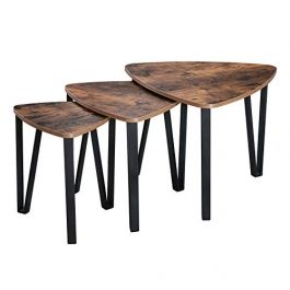 RETAIL DISPLAY FURNITURE - TABLES : Set of 3 nesting table vintage