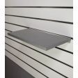 Image 0 : Grey metallic shelf for grooved ...