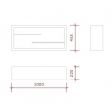 Image 2 : Shiny white shop counter

Dimensions ...