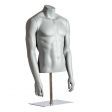 Image 0 : Mannequin bust men sport - grey ...
