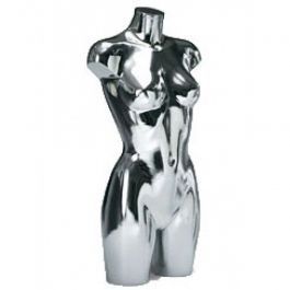 Plastic busts Silver female plastic bust Bust shopping