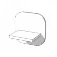 Image 1 : Shelves HIGH GLOSSY WHITE WALL ...