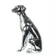 Image 1 : Sitting dog mannequin with shiny ...