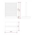 Image 4 : Slatwall and fittings Central unit ...