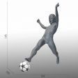 Image 0 : Soccer kid mannequin with base ...