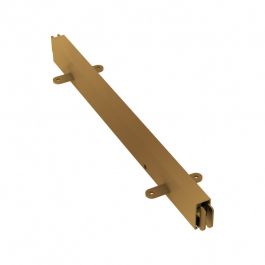 Soporte de estantería dorado. 40 x 28 cm Accesorios Gondolas de tiendas 10 perchas de madera de tiendas paris coleccion 44 cm Cintres magasin