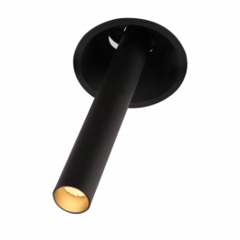 ÉCLAIRAGE MAGASIN - ÉCLAIRAGE POUR SHOWROOM : Spot encastré led vulcano 600lm noir