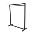 Image 0 : Square clothing rail straight with ...