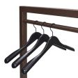 Image 2 : Straight metal clothes rack, large ...