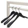 Image 1 : Straight metal clothes rack, large ...