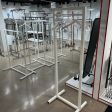 Image 4 : Double bar clothes rack for ...