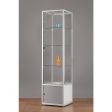 Image 0 : Vitrinne column in white aluminum ...