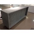 Image 1 : Gray concrete counter 220 cm ...