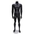 Image 0 : Straight headless male mannequin  black ...