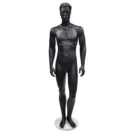 MALE MANNEQUINS - MANNEQUINS STYLISED  : Stylised display male mannequin with face