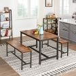 Image 1 : Table en bois style industriel ...