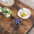 Image 2 : Table en bois style industriel ...