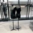 Image 5 : Tailored bust woman black canvas ...
