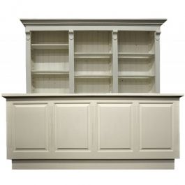 Classical counters display White counter display Comptoirs shopping