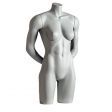 Image 1 : Torse de mannequin femme, gris ...
