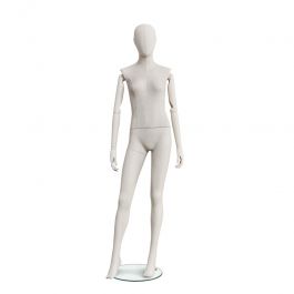 FEMALE MANNEQUINS - VINTAGE MANNEQUINS : Vintage display mannequin, swaying woman