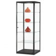 Image 0 : Vitrina de columna negra con ...