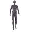 Image 0 : Walking female mannequins gray color ...