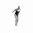 Image 3 : Mannequin Frau Sport Schwimmen - grau ...