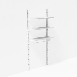 LADENAUSSTATTUNG : Weiße wand gondel 1 meter