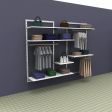 Image 6 : White wall display for shop ...