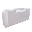 Image 0 : White gloss counter for store ...