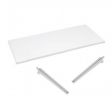 Image 0 : shelf glossy white 100 cm ...