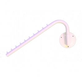 Slatwall and fittings White wall fitting hanger  Presentoirs shopping