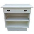 Image 1 : White wooden counter for shop ...